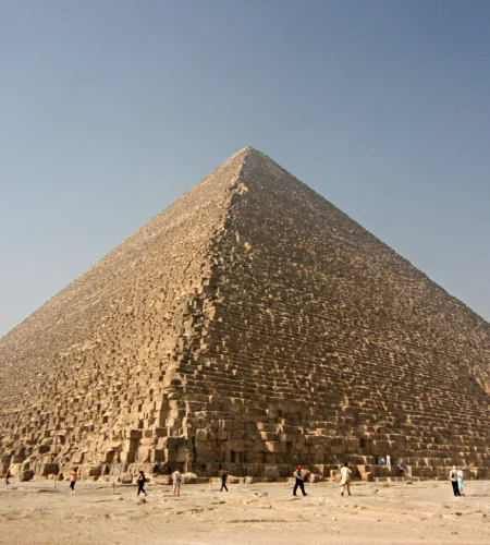 the Great Pyramid of Khufu